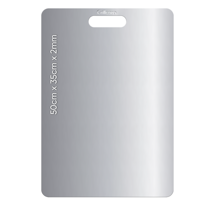 Tabla de Acero Inoxidable AISI 316 (50cm x 35cm) - Grado Quirúrgico | Grillcorp