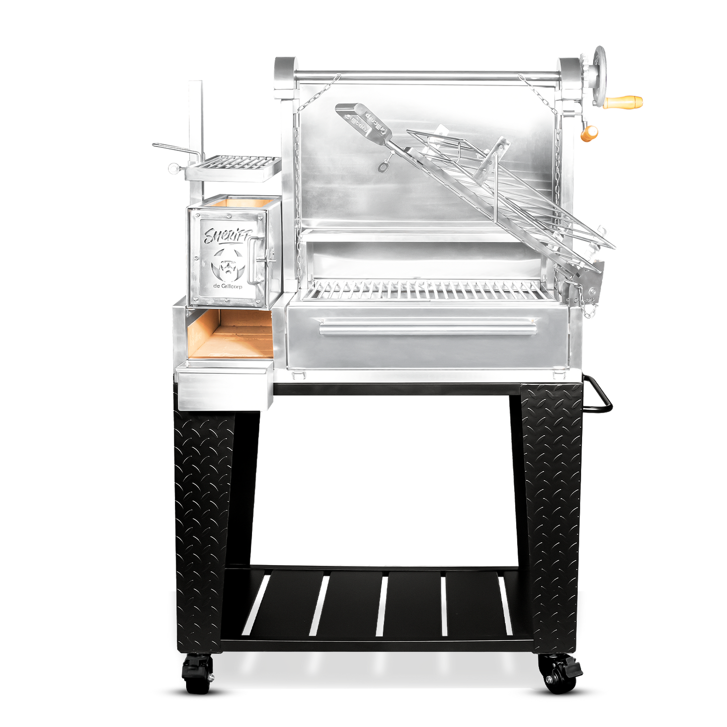 Parrilla Uruguaya Mediana 98x156x52